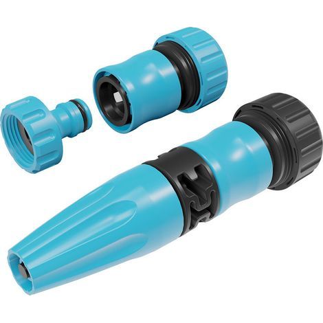 Jardin plastique de pulvérisation 4 pièces 3/4" embout du tuyau (1/2)