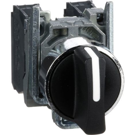 Schneider Electric – Sélecteur rotatif 22mm – Commutateur 2NO – IP69K – Pour environnements humides – Trois positions