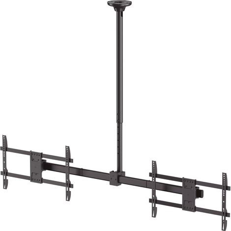 Soporte techo giratorio con doble brazo para TV 34" - 60" (hasta 80kg) compatible con todas las marcas (VESA) (1/4)