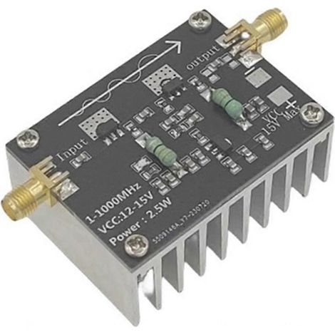 Module d'amplificateur de puissance RF 1-1000 MHz/2,5 W HF VHF UHF FM à modulation de fréquence (1/5)
