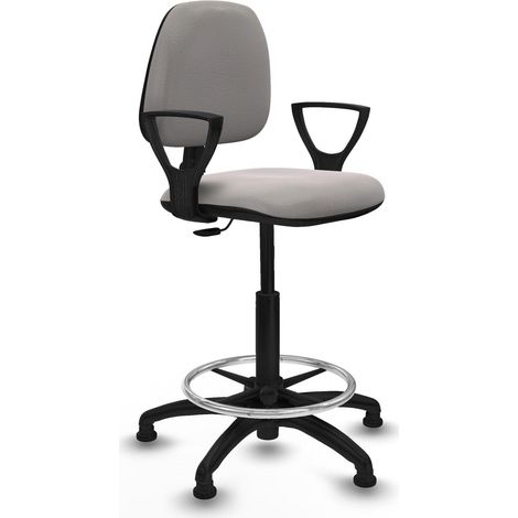 Chaise de bureau Piqueras y Crespo BFN01RT blanche 66 65 cm