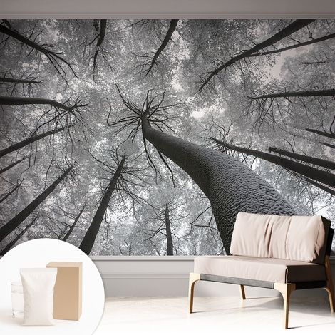 Carta Da Parati - Murale Alla Moda Decorazione - Camera Da Letto - Con Colla Gratuita Paesaggio invernale 312x219 cm (1/5)