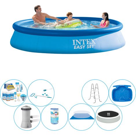 Intex Piscine Easy Set Ronde - 366x76 cm - 8-pièces S20246 (1/5)