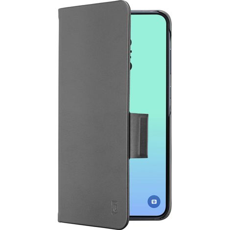 Cellularline BOOK 3 BOOKSTYLE HULLE FÜR GALAXY A27 SCHWARZ Bookstyle Hulle für Samsung Galaxy A27 mit Magnetverschluss, innenliegendem Kartenfach und vollständigem Schutz für Kanten, Rückseite und Dis (1/5)
