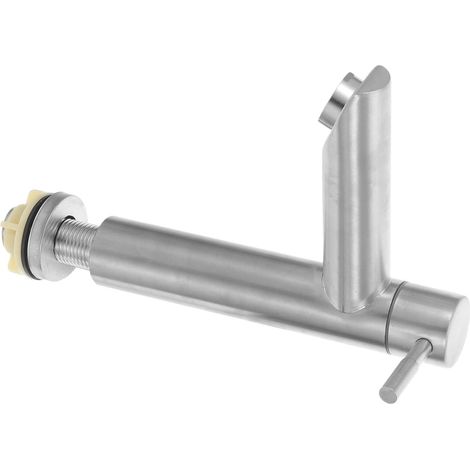 Mitigeur de lavabo, inox, pour toilettes et usage quotidien (1/5)