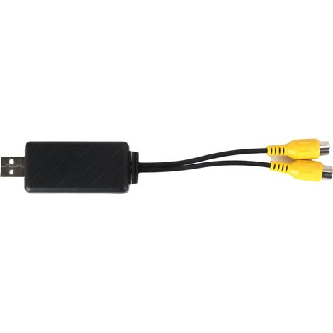 Accessorio multimediale per auto, funzione telecamera 1080P, interfaccia touchscreen, porta RCA (1/2)