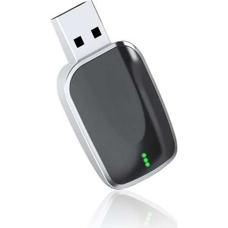 Adaptateur CarPlay Sans Fil, Conversion de CarPlay Filaire en Bluetooth, Connexion Automatique Rapide Plug & Play (1/5)