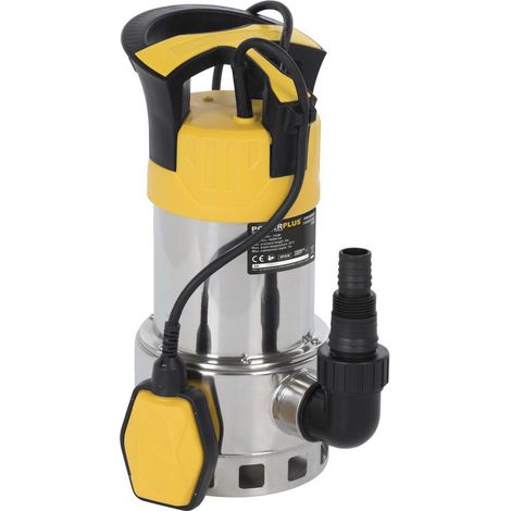 Powerplus Pompe à Eau Électrique POWXG9535 - Pompe à Eau Submersible de 900 W, Température Maximale de 35°C et Débit de 14.000 l/h, Outillage de Jardin (1/5)