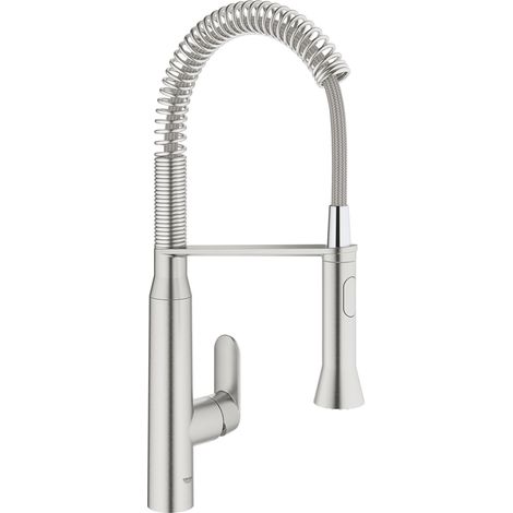 GROHE Einhand-Waschtischmischer Supersteel K7 31379DC0 (1/4)