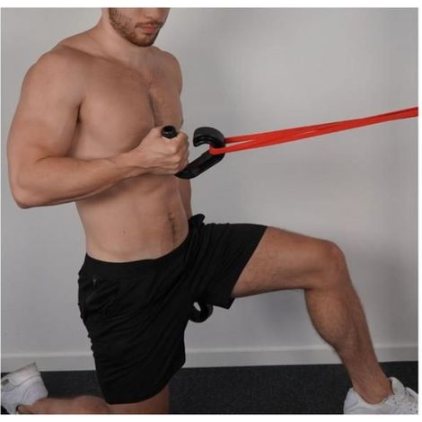 Poignée verticale pour salle de sport - Bande de résistance - Pour exercices de barre de traction (1/5)