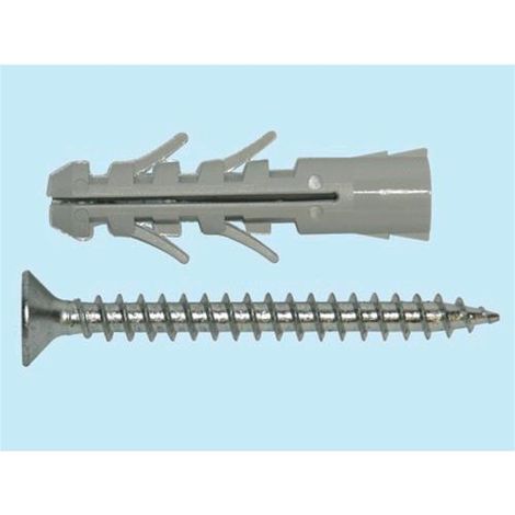 Tasselli con Vite Brixo BS 10 V - L. mm. 50 - Punta mm 10 - vite 6x60 - 25 Pz
