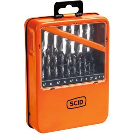 Bardusch-Coffret forets métaux HSS din 338 - - 19 pièces - De 1 à 10 mm (1/2)