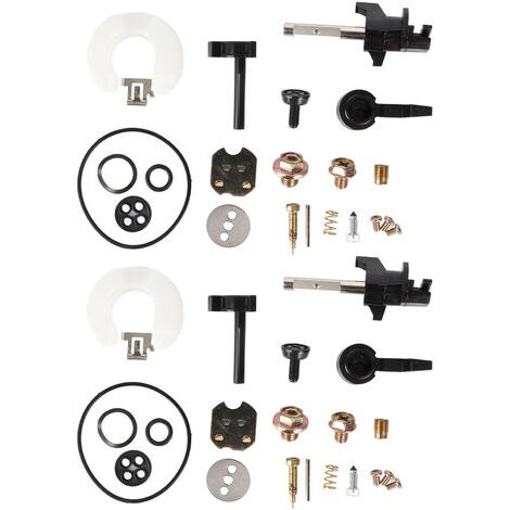 Kit de reparación de carburador de 42 piezas con junta tórica para surtidor flotante 16010 ZE1 812 para GX160 de 5,5 hp y GX200 de 6,5 hp. (1/5)