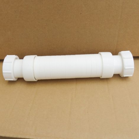 Tuyau de drainage à double extrémité pour bac à légumes, diamètre 45 mm  tuyau de raccordement métallique pour bac à légumes, tuyau de drainage rétractable à usage unique de 40 mm pour bac à légumes.