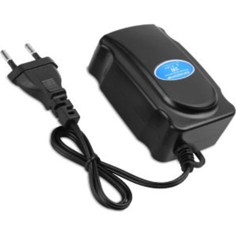 Lntyq Pompe à air pour aquarium, 3 W, puissante et réglable, double sortie, pour aquarium de 5 à 300 L, ultra silencieuse, avec tuyau de 1 m, pierre à air, clapet anti-retour (1/5)
