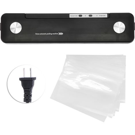 Machine de mise sous vide alimentaire mode sec et humide, scelleuse 10 secondes pour conservation des aliments, test de laboratoire, prise CN 220V