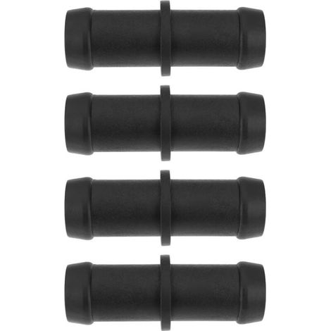 Lot de 4 Connecteurs de Tuyau de Liquide de Refroidissement de 18 Mm pour Tuyaux de Voiture de Diamètre Intérieur de 18 Mm (1/4)