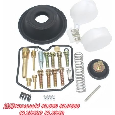 Kit de réparation de carburateur pour Kawasaki KL650, KLR650, KLX650R, KLX650, KL 650