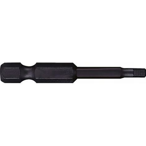 Embout de vissage à gorge 6 pans 1/4" - 3 mm L. 50 mm