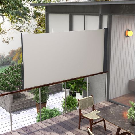 mobili giardino schermo laterale UV 300x140 OKMYHOME (1/5)