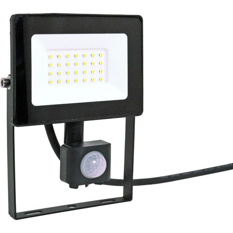 TERRE JARDIN - Proyector LED de exterior con detector de movimiento - 1600 lúmenes - IP65