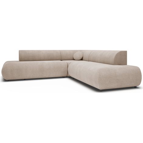 Selsey Armone - Ecksofa mit Schlaffunktion, L-Form, Beige, 265 cm - links (1/5)