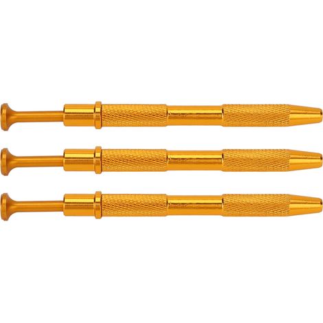 Pince à strass professionnelle en alliage doré, 4 branches, lot de 3. (1/5)