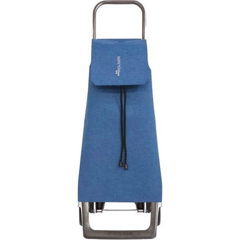 Passeggino da mercato a 2 ruote 40 L Blu - Jet Tweed Joy - Rolser