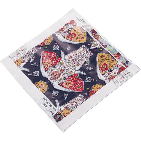 Tableau Diamant Éléphant Mignon à Créer Soi-Même, Décoration Murale DIY Cadeau Original (1/5)