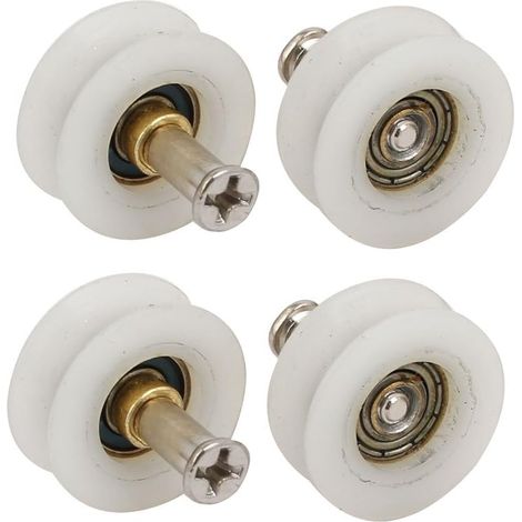 23mm dia kunststoff rad schiebetür fenster roll rollen rollenscheiben 4 stücke (4e2ba05a069db4dec... (1/3)
