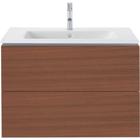 Duravit L-Cube mueble bajo lavabo suspendido, 2 cajones,