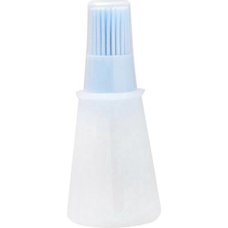 Flacon distributeur d'huile en silicone avec pinceau BBlue (1/5)