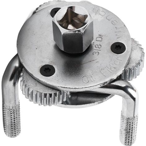 oil filter wrench, tool of removal to 3 jaws, professional universal for the repair automobile (1/5)