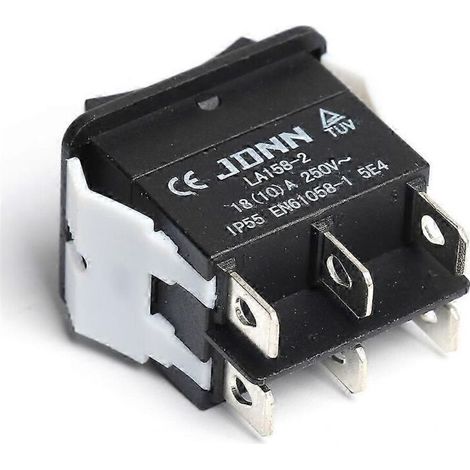 JDNN LA158-2 10A 250V Doppelrückstell-Wasserdichter elektrischer Steuerschalter (1/5)