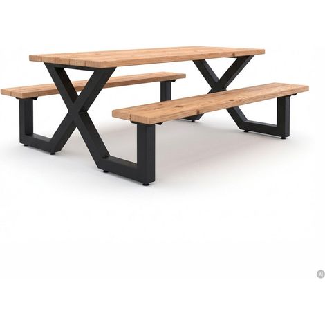 EXIT Picknicktisch X-200 - 6 Personen - 200cm (1/5)
