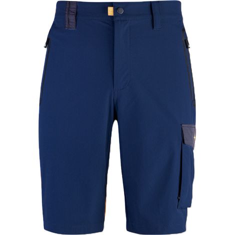 KUMA - BERMUDA STELLAR DA LAVORO IN TESSUTO TECNICO E AMPIO TASCONE LATERALE, DUE TASCHE LATERALI CHIUSE CON CERNIERA - BIGMAT - Taglia S