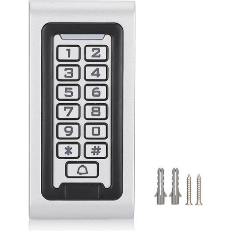 Machine de contrôle d'accès métallique étanche RFID 125 kHz, contrôle d'accès indépendant (1/4)