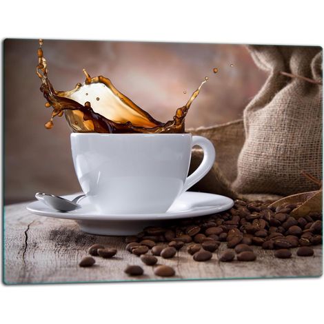 Tabla de cortar de vidrio de 52x40 cm para café (1/5)