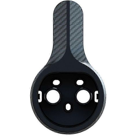 Support mural pour chargeur de véhicule électrique, organiseur de câbles, plastique ABS, pour prise de charge de type 2, utilisation intérieure et extérieure, avec vis et chevilles d'expansion en caou (1/2)