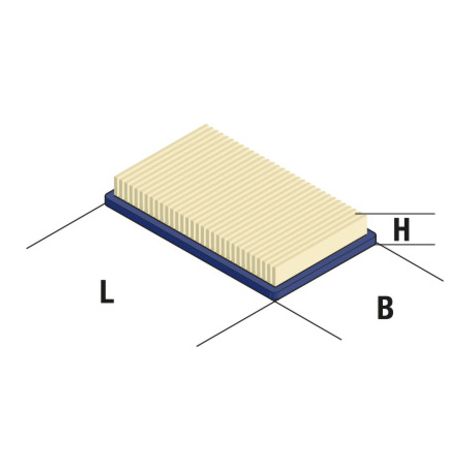 Filtre à air de refroidissement du moteur 170-235