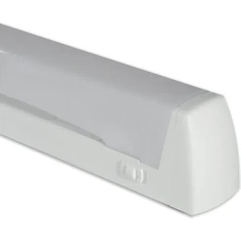 Applique de salle de bain linote Xeriane DIF S19 – Interrupteur ON/OFF – Diffuseur opale en polycarbonate – Alimentation 220/240Vac – Resistex (1/3)