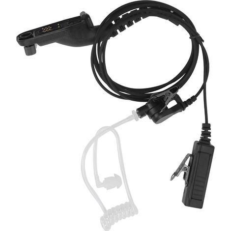 Talkie-walkie avec microphone, conduit d'air PPT, remplacement anti-radiation pour XPR63806500 (1/5)