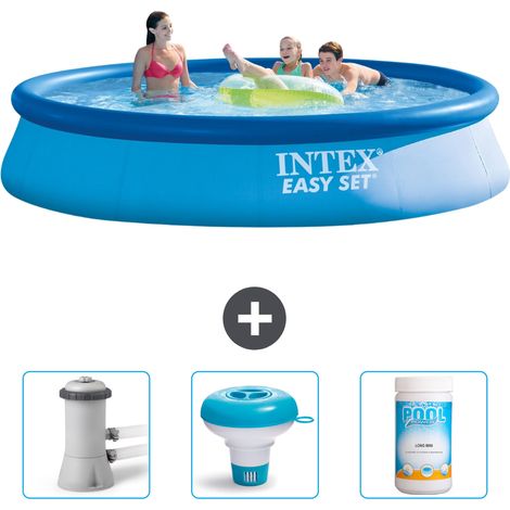 Intex Piscina Easy Set Rotonda - 396x84 cm - 6-pezzi  SCB77 (1/5)