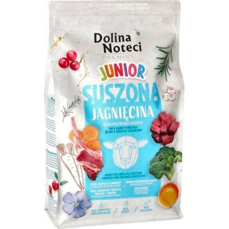 DOLINA NOTECI PREMIUM JUNIOR Trockenfutter für Hunde, Lamm, 4 kg