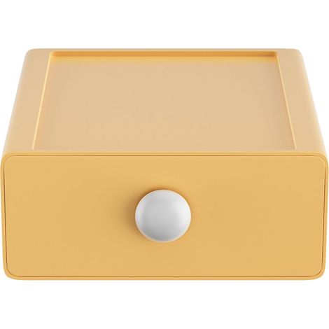 Organisateur de bureau empilable, grande capacité, boîte de rangement de bureau, Organization pour la Collection à domicile, cosmétiques, fournitures de bureau (1/5)