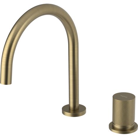 Mitigeur de lavabo 2 trous ULTRATAP, or mat