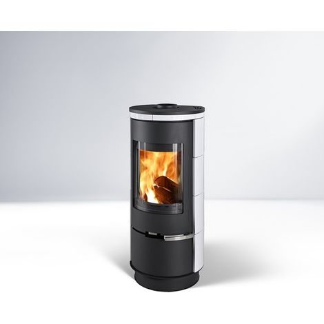 Kaminofen ANDORRA Keramik 7,5 kW, H/B/T: 1256/538/465