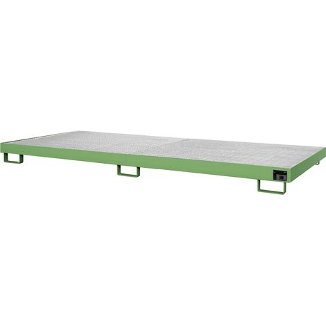 Bauer Regalwanne RW-GR 3300-1, lackiert, Resedagrün