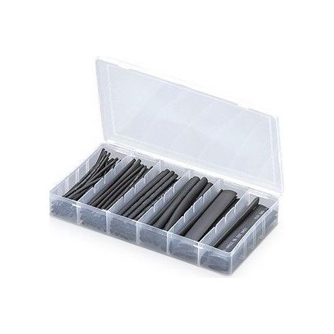 Kit tubo termorestringente 10 cm Nero 100 pz