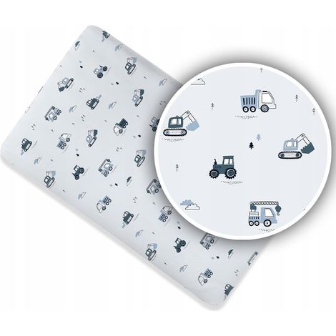 Drap en coton pour un berceau de 140x70 (1/5)